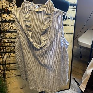 Seersucker blouse